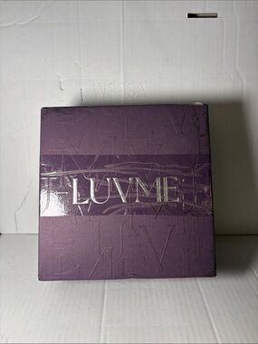 LUVME Black/Brown Hair Extensions Set w/ Mini Iron and Hair Clips Included